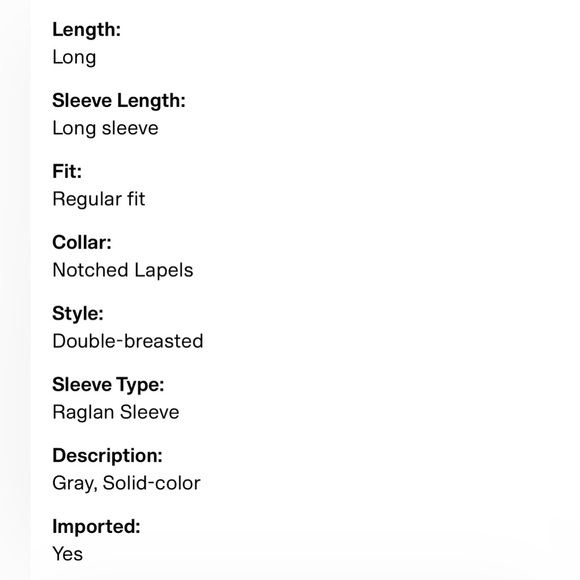 TIE BELT COAT*H&M*NWT 🏷️ - Picture 7 of 8